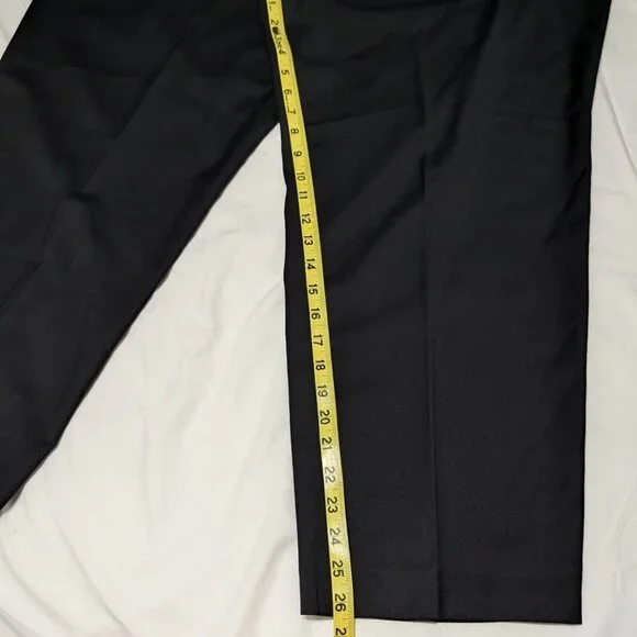 Jones New York Womens Black Stretch Slim Fit Pants 20WP Petite Runway Style - Picture 14 of 15